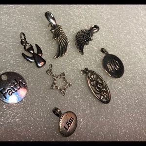 Vintage silver charms